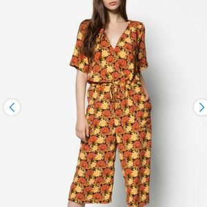 TOPSHOP Marigold Culotte Jumpsuit Size 2